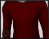 [D] Red Denim Sweater