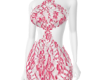 hot pink lace dress