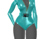 5/5 Hot bodysuite cyan