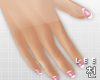 ! french manicure hands