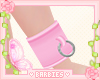 Wrist Cuffs Pink