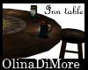 (OD) Inn  bar Table