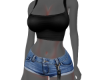 Top & Short Set Blue