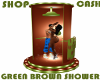 GREEN/BRWN COUPLE SHOWER