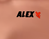 ALEX tattoo