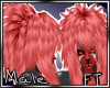 (M)Red Gazette Hair [FT]