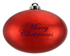 Red Ornament Sticker