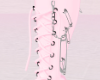 Pinku Safety pin Shoes