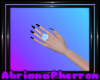 Blue Rose Ring