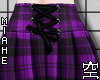 空 Skirt Purple 空