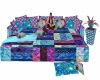 8p Bohemian Couch/Bed