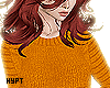 Orange sweater