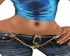 belly chain gold hand