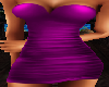 Purple Pvc Party Dress