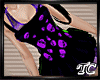 C* Skull Dress~Purple