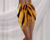 Tiger Fringe Skirt