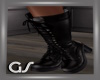 GS Black Leather Boots