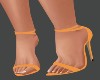 !R! Orange Lady Heels