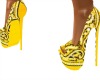 yellow bandana shoes