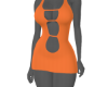 Orange BodyCon Dress.