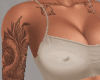 Beige Top + Tattoos