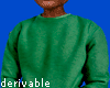 ! Crewneck Hide Hands