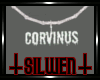 Silver Corvinus Necklace