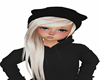 Kids Black Hat/Hair