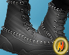 ! Ringed Boots Grey