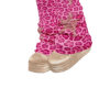 Y2K Pink Leopard Legwarm