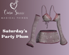Saturday's Party Plum
