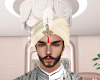 M! White Male Pagdi