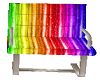 side chair rainbow