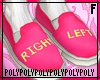 Left/Right Pink (socks)