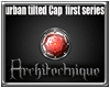 !Arc! Red Tilted Cap