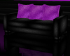 [Alx]Black Purple sofa