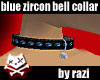 Blue Zircon Bell Collar