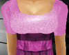 Purple Ruffled Dress