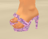 [WV] Floral print sandal