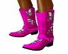 Pink Cowboy boots