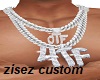 !4TF OTF Silver Necklace