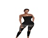 ensemble top+pant noir