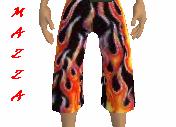 Flame surf shorts