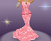 Monique soft pink dress