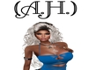 (A.H.) Chelsy White Blk