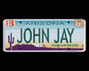 [bamz]JohnJay. lic plate
