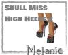 Skull Miss High Heels 2