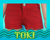 +T+Colored shorts/RED