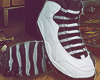 ae|Steel Jordans White