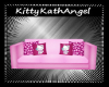 Pink Kitty Scaled Sofa